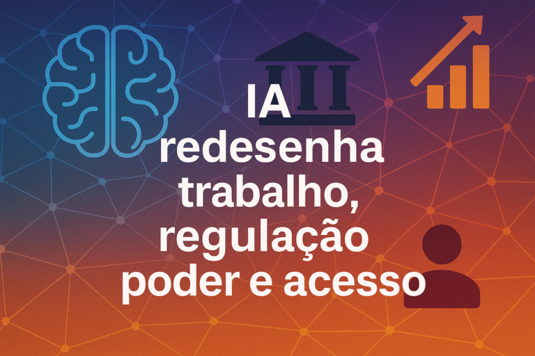 IA Redesenha trabalho, regulação, poder e acesso